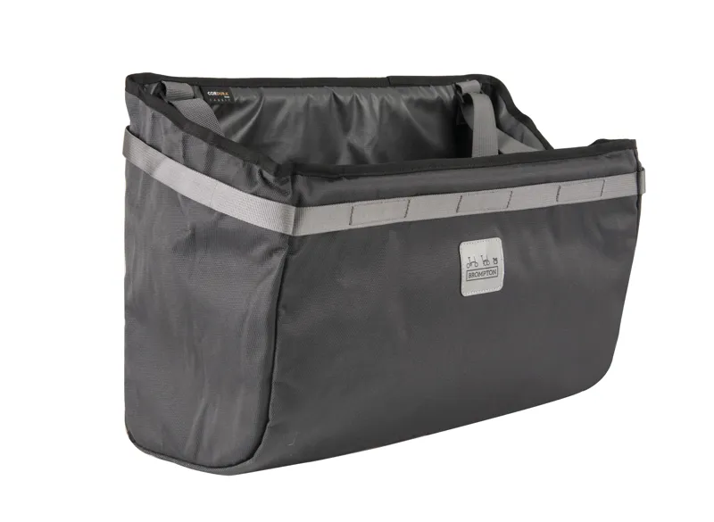 Brompton Borough Basket Bag Large in Dark Grey-3